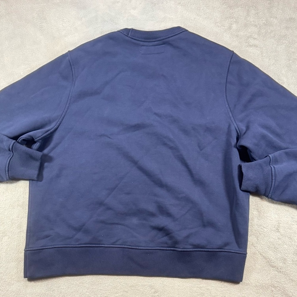 Y2K Abercrombie And Fitch Premier Polish Cadillac Sweater Navy Size Medium - Picture 4 of 4